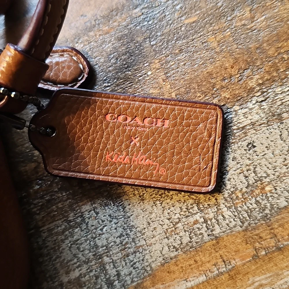 Coach X Keith Haring LOVE Collaboration Graffiti Heart Crossbody - Picture 4 of 15